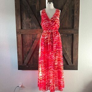 Alexa B Nites Women Dress Backless Sleeveless Fit & Flare Sz-8